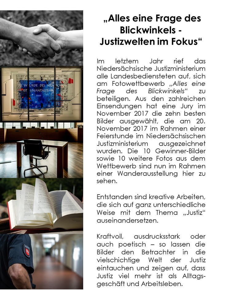 Justizwelten im Fokus